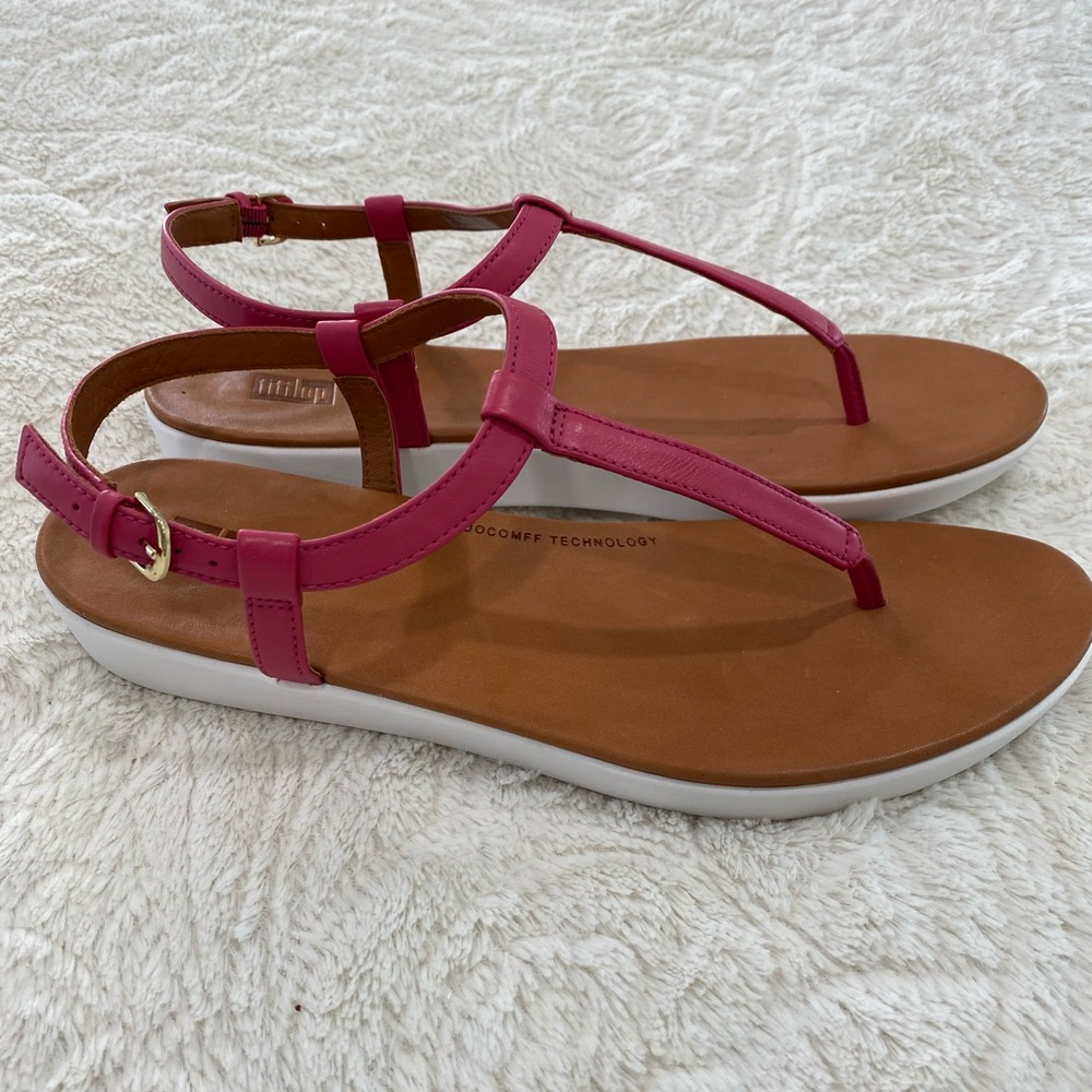 New w/o box women’s size 10 FitFlop sandals, pink